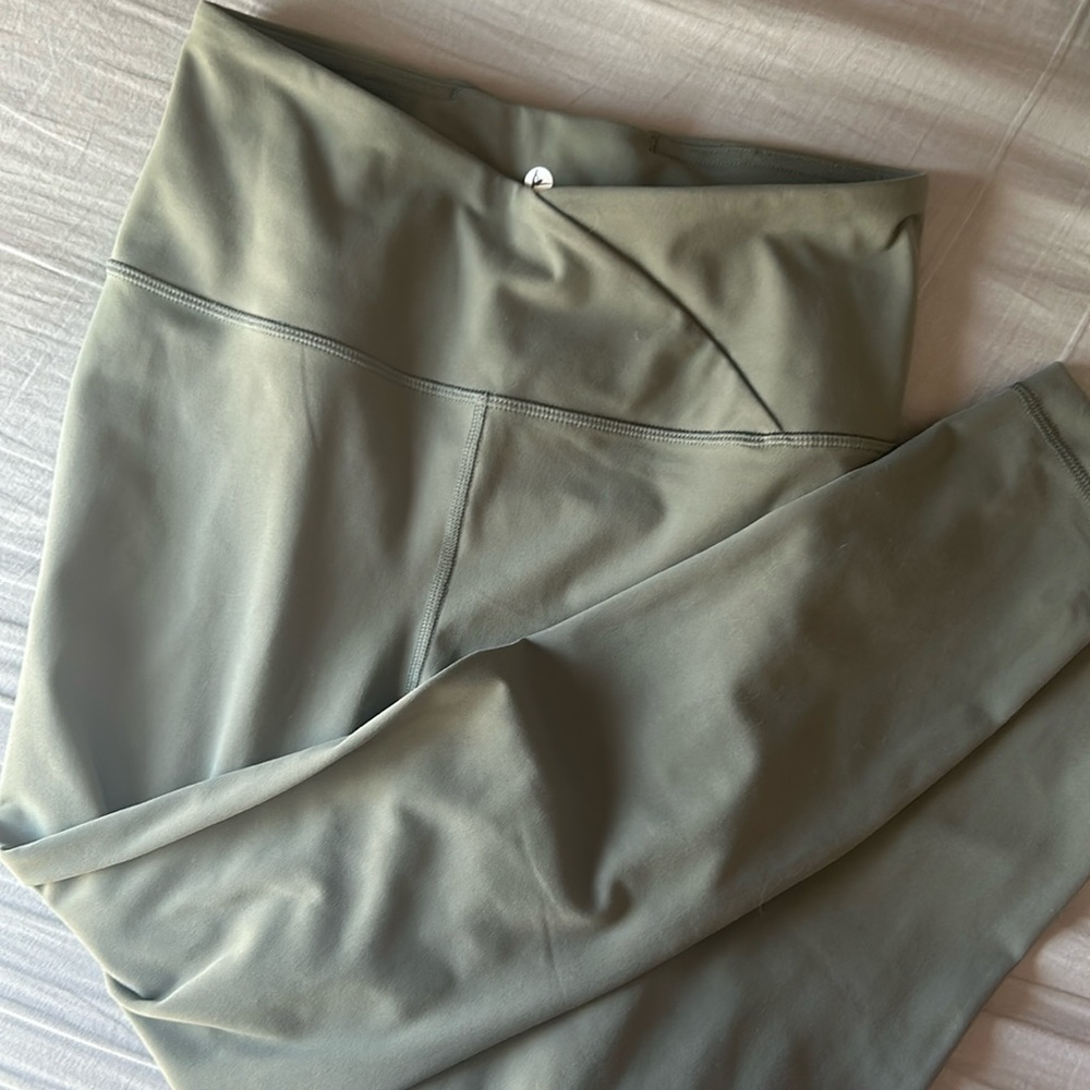 green sage leggings